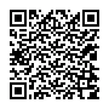 QR Code สำหรับหมายเลขโทรศัพท์ +12024704051