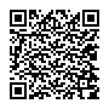 QR код за телефонен номер +12024704166