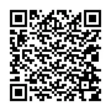 Código QR para número de teléfono +12024704570