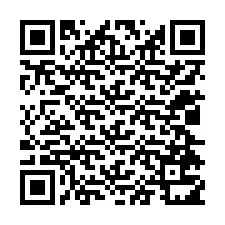 QR Code สำหรับหมายเลขโทรศัพท์ +12024711974