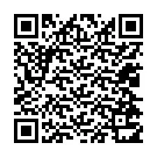 Código QR para número de telefone +12024711977