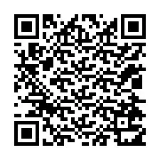 QR код за телефонен номер +12024711981