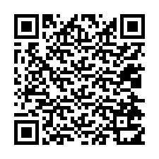 QR-koodi puhelinnumerolle +12024711983