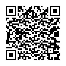 QR-koodi puhelinnumerolle +12024739331