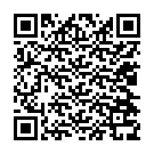 QR-koodi puhelinnumerolle +12024739336