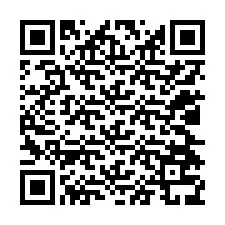 QR-koodi puhelinnumerolle +12024739338