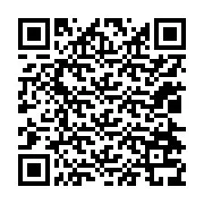 Código QR para número de teléfono +12024739345