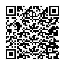 QR код за телефонен номер +12024739347