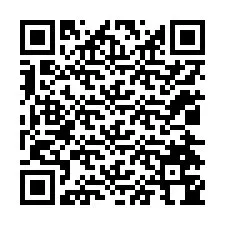 QR kód a telefonszámhoz +12024744781