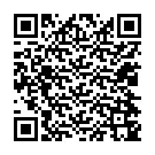 Codice QR per il numero di telefono +12024745297