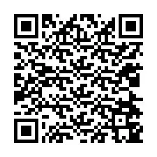 Código QR para número de teléfono +12024745302