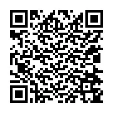 Código QR para número de telefone +12024745304