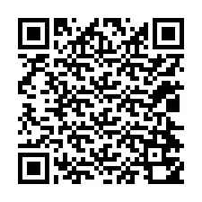 Código QR para número de telefone +12024750251