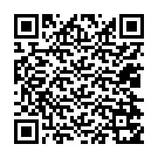 Código QR para número de telefone +12024751497