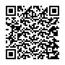 Kode QR untuk nomor Telepon +12024753182