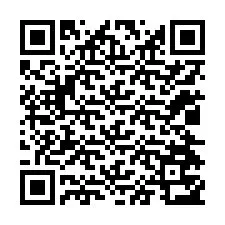 QR kód a telefonszámhoz +12024753391