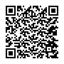 QR-код для номера телефона +12024757797