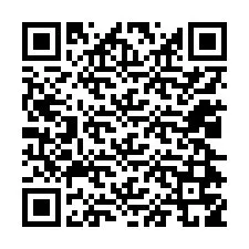 QR код за телефонен номер +12024759077