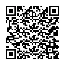 QR-koodi puhelinnumerolle +12024759081