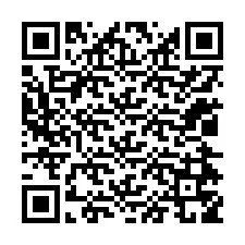 QR код за телефонен номер +12024759085