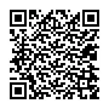 QR-код для номера телефона +12024759087