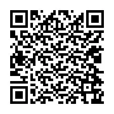 Código QR para número de teléfono +12024766272