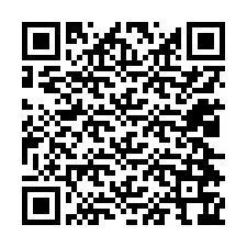 QR-код для номера телефона +12024766277