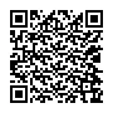 Código QR para número de teléfono +12024766278