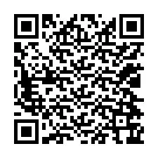 QR-koodi puhelinnumerolle +12024766279