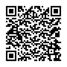 Código QR para número de teléfono +12024766281