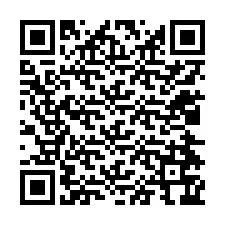 Código QR para número de telefone +12024766286