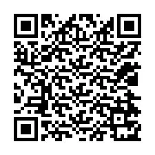 QR kód a telefonszámhoz +12024771489