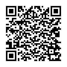 QR-koodi puhelinnumerolle +12024771492