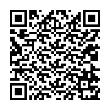 QR-koodi puhelinnumerolle +12024771502