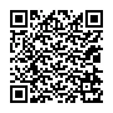 Código QR para número de telefone +12024771505