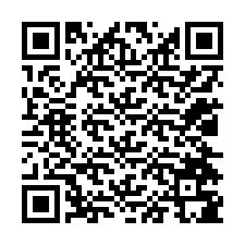 QR-koodi puhelinnumerolle +12024785799