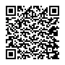 Código QR para número de teléfono +12024787497