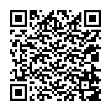 QR-koodi puhelinnumerolle +12024787500