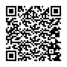 Codice QR per il numero di telefono +12024787503