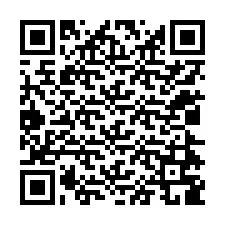 QR-koodi puhelinnumerolle +12024789044