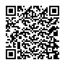 QR-код для номера телефона +12024789051