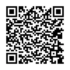 Kode QR untuk nomor Telepon +12024789057