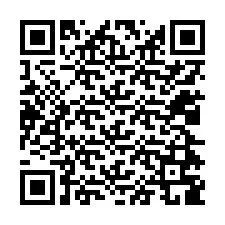 QR код за телефонен номер +12024789063