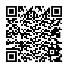 QR-koodi puhelinnumerolle +12024807427