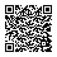 QR код за телефонен номер +12024807428