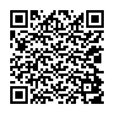 Código QR para número de telefone +12024807434