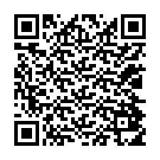 QR-koodi puhelinnumerolle +12024815699