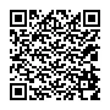 Código QR para número de teléfono +12024818501