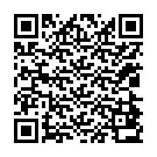 QR-koodi puhelinnumerolle +12024832001