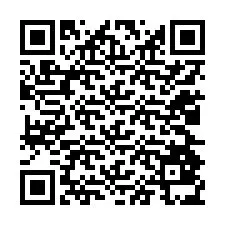 Código QR para número de telefone +12024835736